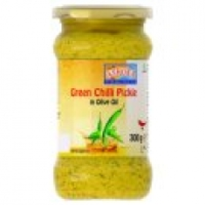 Ashoka Green Chilli Pickle in Olive Oil