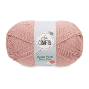 Aran Yarn Dusty Pink