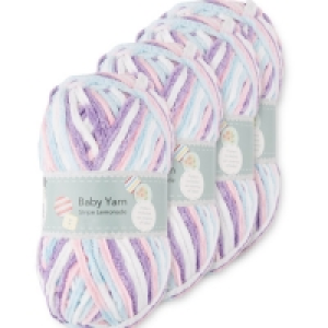 Baby Yarn Lemonade Stripe