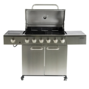 Outback Meteor 6-Burner Gas BBQ with Multi Cook Plate System £499.99