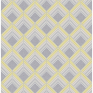 Graham & Brown Boutique Wallpaper Trifina Geo Yellow £16.00