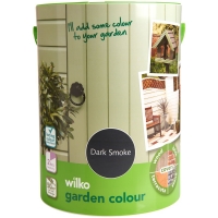 Wilko  Wilko Garden Colour Dark Smoke Exterior Paint 5L