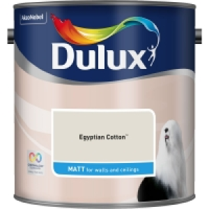 Dulux Egyptian Cotton Matt Emulsion Paint 2.5L £13.00