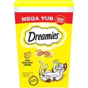 Dreamies Cheese Cat Treats Mega Tub 350g £4.50