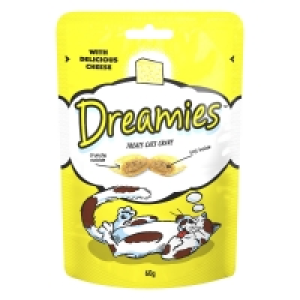 Dreamies Cheese Cat Treats 60g £1.00