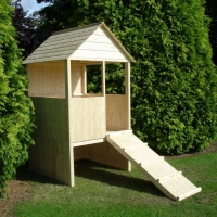 QDStores  Shire Lookout Garden Playhouse 4 x 4