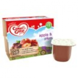 Plum & Apple 100% Fruit Pots 4m+ £1.45