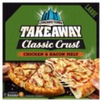 Asda Chicago Town Takeaway Large Chicken & Bacon Classic Crust Pizza
