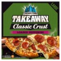 Asda Chicago Town Takeaway Classic Crust Large Loaded Pepperoni Pizza
