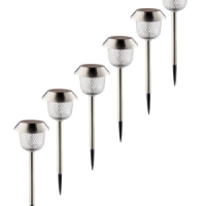 Solar Garden Lights 6 Pack £9.99