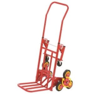 Large 2-in-1 Tri-Wheel Trolley and Flat-Bed Cart £49.99