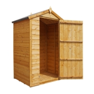 Mercia Shiplap Apex Windowless Shed - 3 x 4ft £189.99