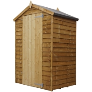 Mercia Overlap Apex Windowless Shed - 3 x 4ft £149.99