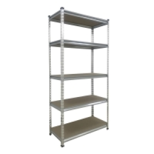 Boltless DIY Shelving Storage Unit 180x90x40cm £24.99