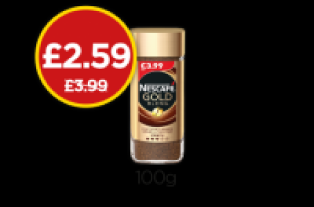 Nescafe Gold Blend £3.99