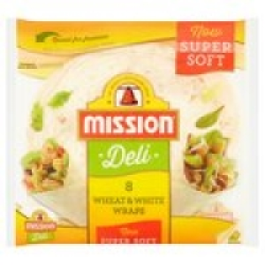 Mission Wheat & White Deli Wraps £1.83