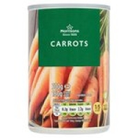 Morrisons  Morrisons Whole Carrots (300g)