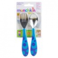 Asda Munchkin Toddler Fork & Spoon 12mths+