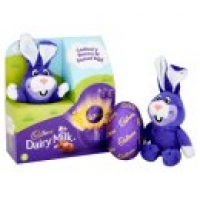 Asda Cadbury Dairy Milk Bunny Easter Egg & Plush Toy