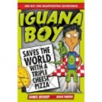 Asda Paperback Iguana Boy Saves the World With a Triple Cheese Pizza by Jam