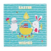 Aldi  8 Pack Easter Wishes Design Card