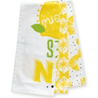 Aldi  Lemon Printed Tea Towels 3 Pack