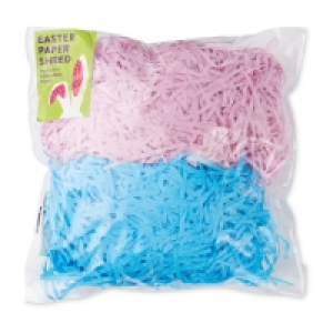 Aldi  Easter Blue/Pink Shredding Paper