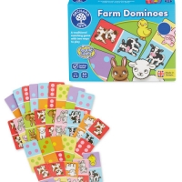 Aldi  Farm Dominoes Childrens Game
