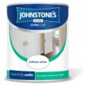 Brilliant White Quick Dry Satin Paint £6.00