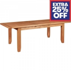Chatsworth Oak Ext Dining Table 1.8 - 2.3m £359.10