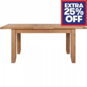 Chatsworth Oak Ext Dining Table 1.4 - 1.8m £314.10