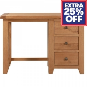 Chatsworth Oak 3 Drawer Dressing Table £224.10
