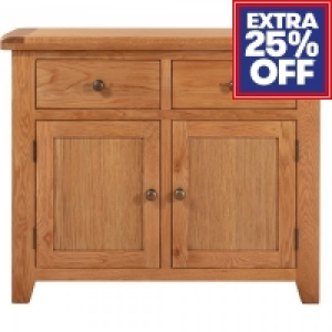 Chatsworth Oak Medium Sideboard 2 Door 2 Drawer £179.10