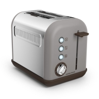QDStores  Morphy Richards Accents 2 slice Toaster - Pebble