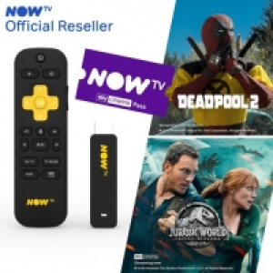 NOW TV Smart Stick With HD & Voice Search & 1 MONTH CINEMA P &pound;14.99