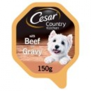 Country Kitchen Beef and Turkey Gravy Wet Adult Dog Food Tra £0.60