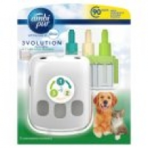 Febreze with Ambi Pur 3Volution Plug-In Starter Kit Pet Air Freshene