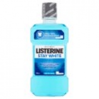 Asda Listerine Stay White Arctic Mint Antibacterial Mouthwash