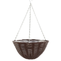 Aldi  Chestnut Round Hanging Basket