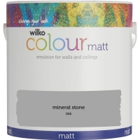 Wilko  Wilko Mineral Stone Matt Emulsion Paint 2.5L