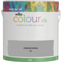 Wilko  Wilko Mineral Stone Silk Emulsion Paint 2.5L