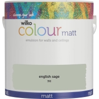 Wilko  Wilko English Sage Matt Emulsion Paint 2.5L