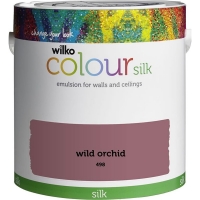 Wilko  Wilko Wild Orchid Silk Emulsion Paint 2.5L