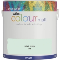 Wilko  Wilko Mint Crisp Matt Emulsion Paint 2.5L