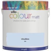 Wilko  Wilko Cloudless Matt Emulsion Paint 2.5L