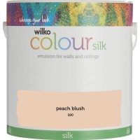 Wilko  Wilko Peach Blush Silk Emulsion Paint 2.5L
