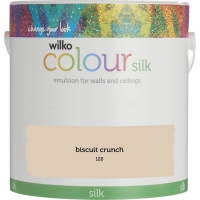 Wilko  Wilko Best Biscuit Crunch Silk Emulsion Paint 2.5L