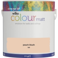 Wilko  Wilko Peach Blush Matt Emulsion Paint 2.5L