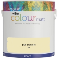 Wilko  Wilko Pale Primrose Matt Emulsion Paint 2.5L