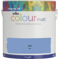 Wilko  Wilko Surf Matt Emulsion Paint 2.5L